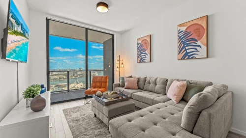 Devereaux Miami 2 Bedroom, 1 Bedroom, and Studio Condos with Balconies